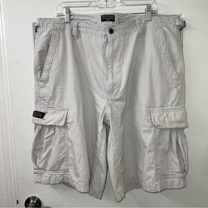 Ralph Lauren Polo Jeans Co Vintage Cotton Military Surplus khaki Cargo Shorts 40